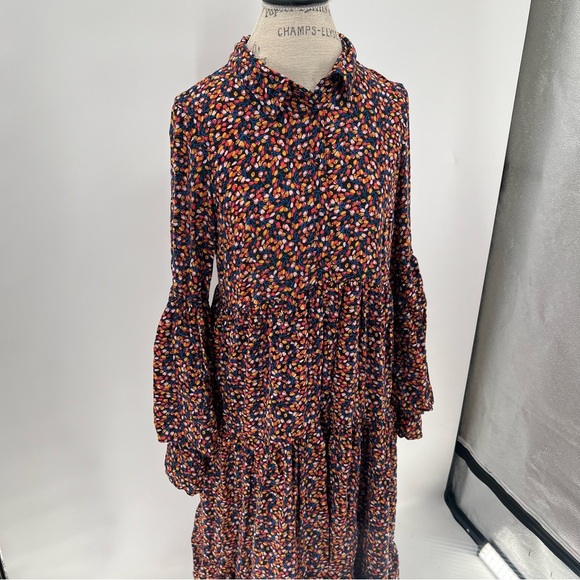 Free People Charlotte Tie-Front Print Maxi Dress - Picture 9 of 16